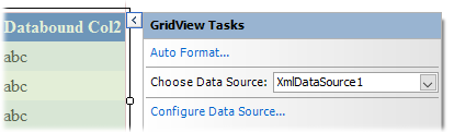 Expression Web ASP.NET databinding actions